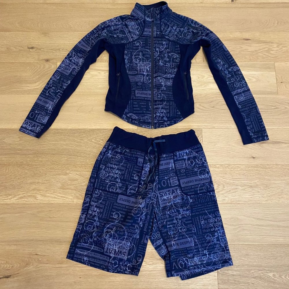Lululemon Short set
